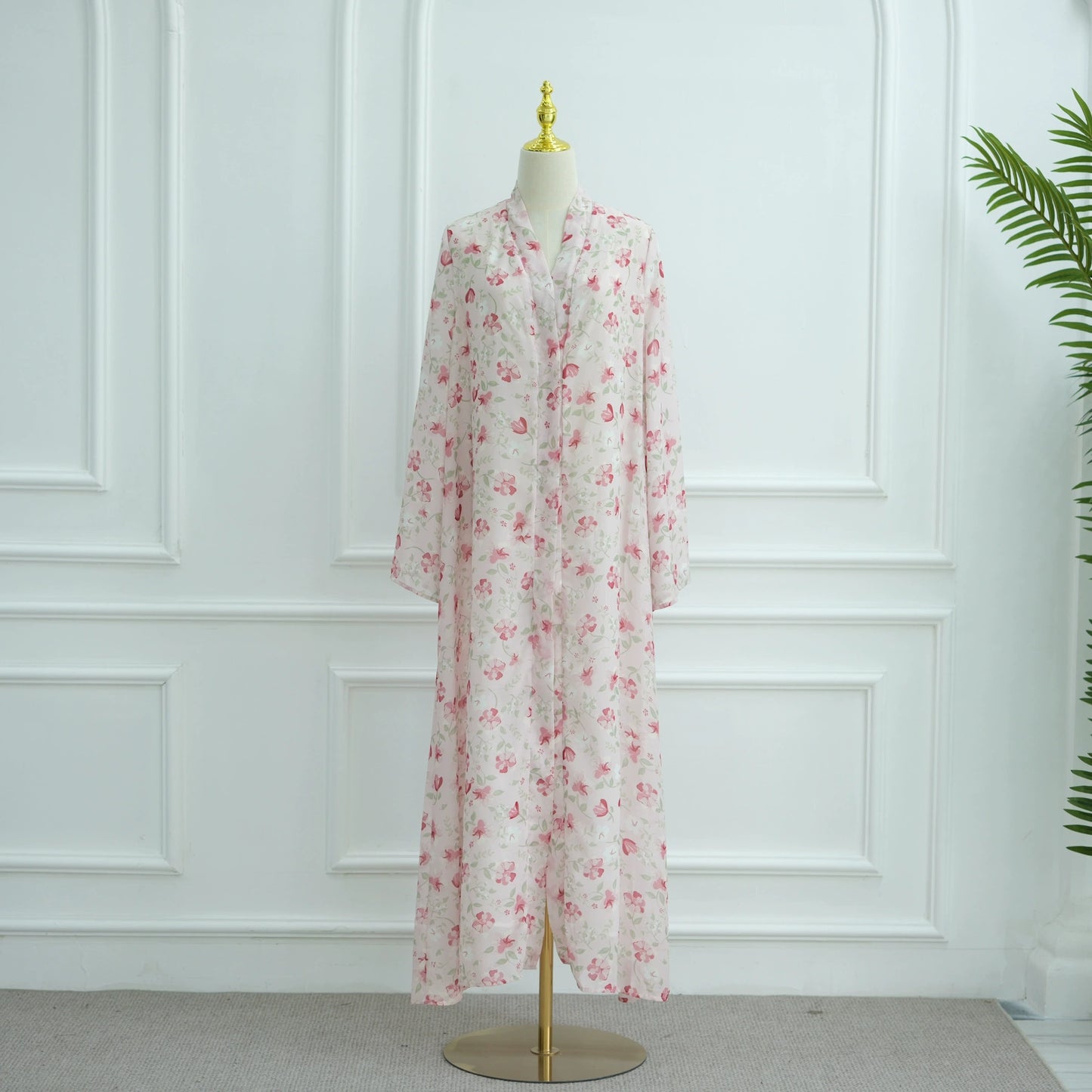 Floral Print Abaya