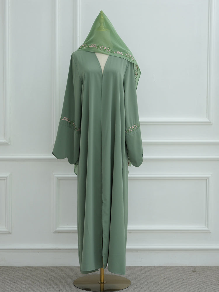 Floral Embroidery Abaya