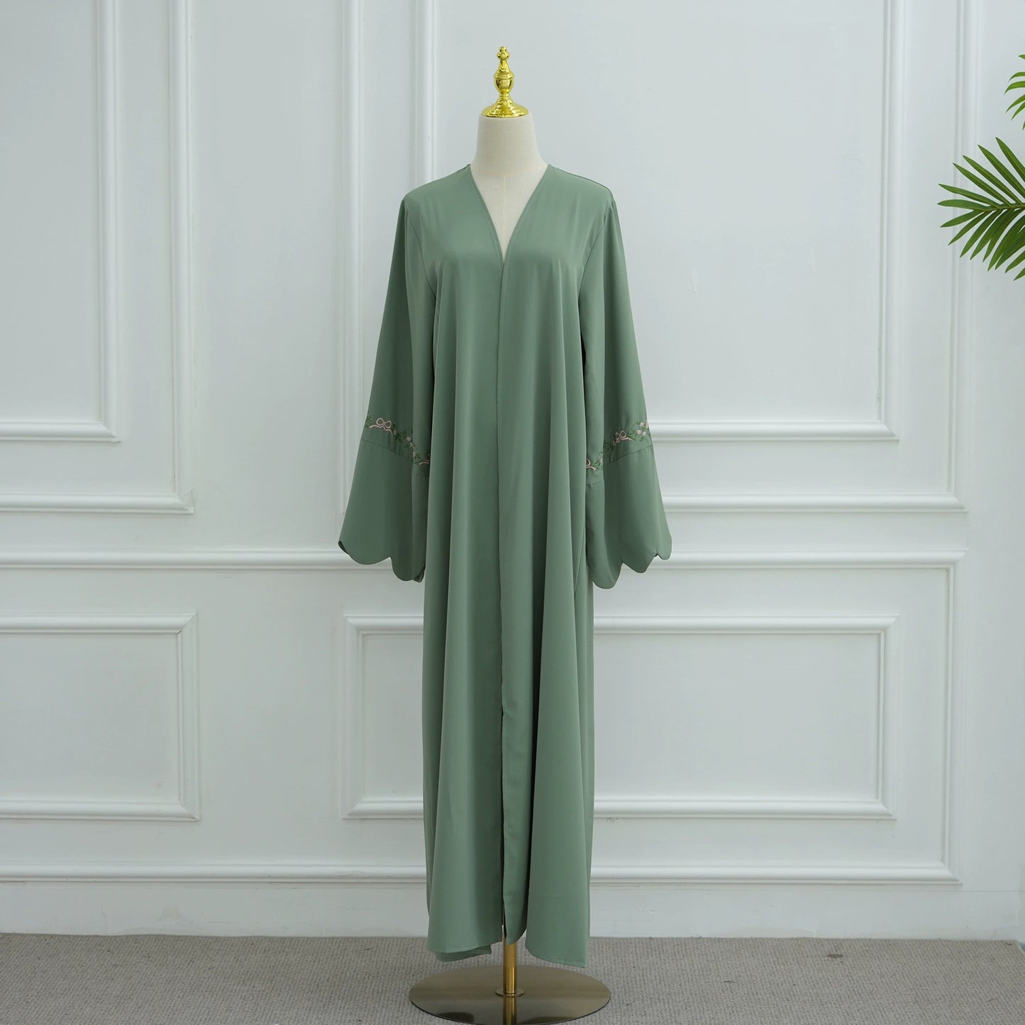 Floral Embroidery Abaya