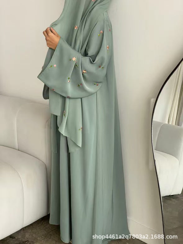 Floral Embroidery Abaya