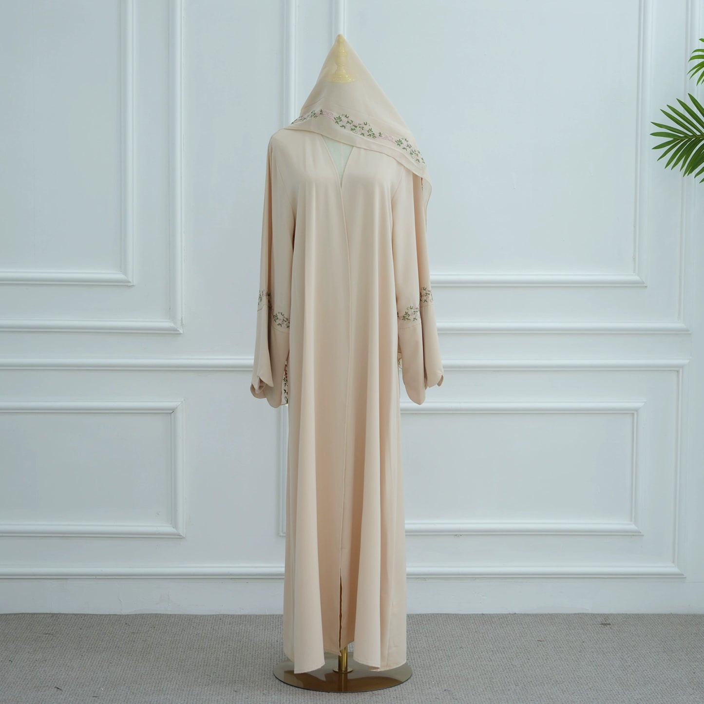 Floral Embroidery Abaya