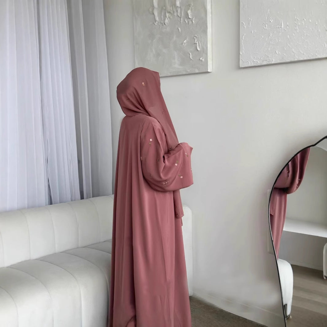 Floral Embroidery Abaya
