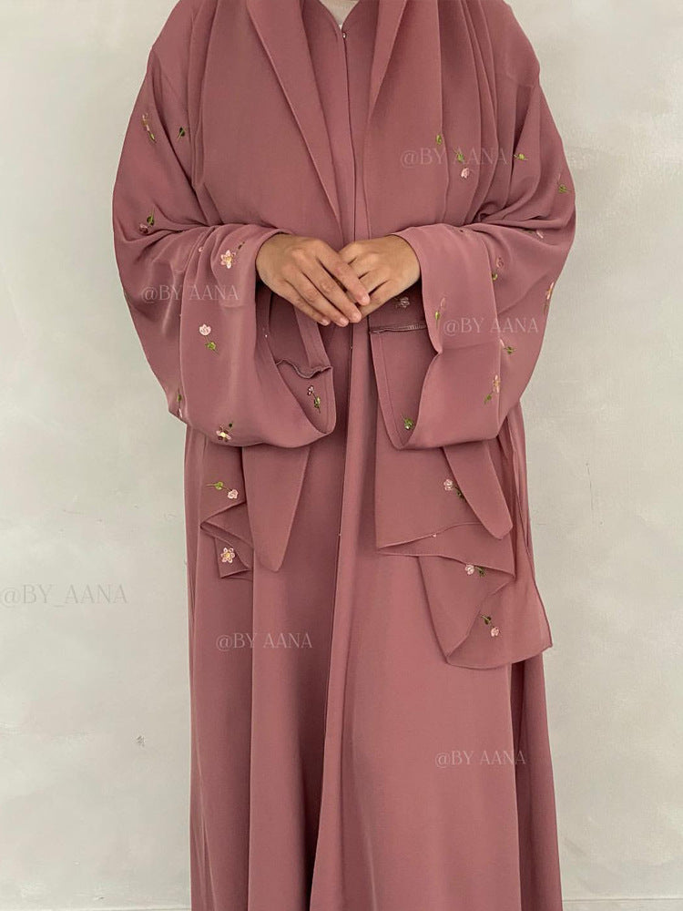 Floral Embroidery Abaya