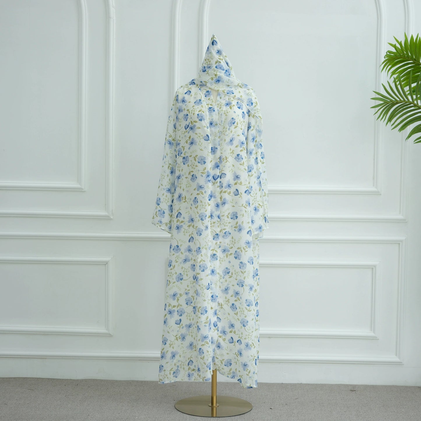 Floral Print Abaya