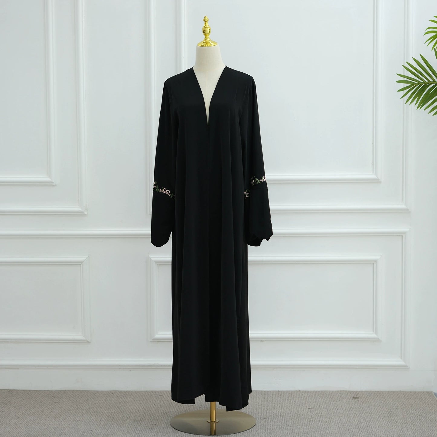 Floral Embroidery Abaya