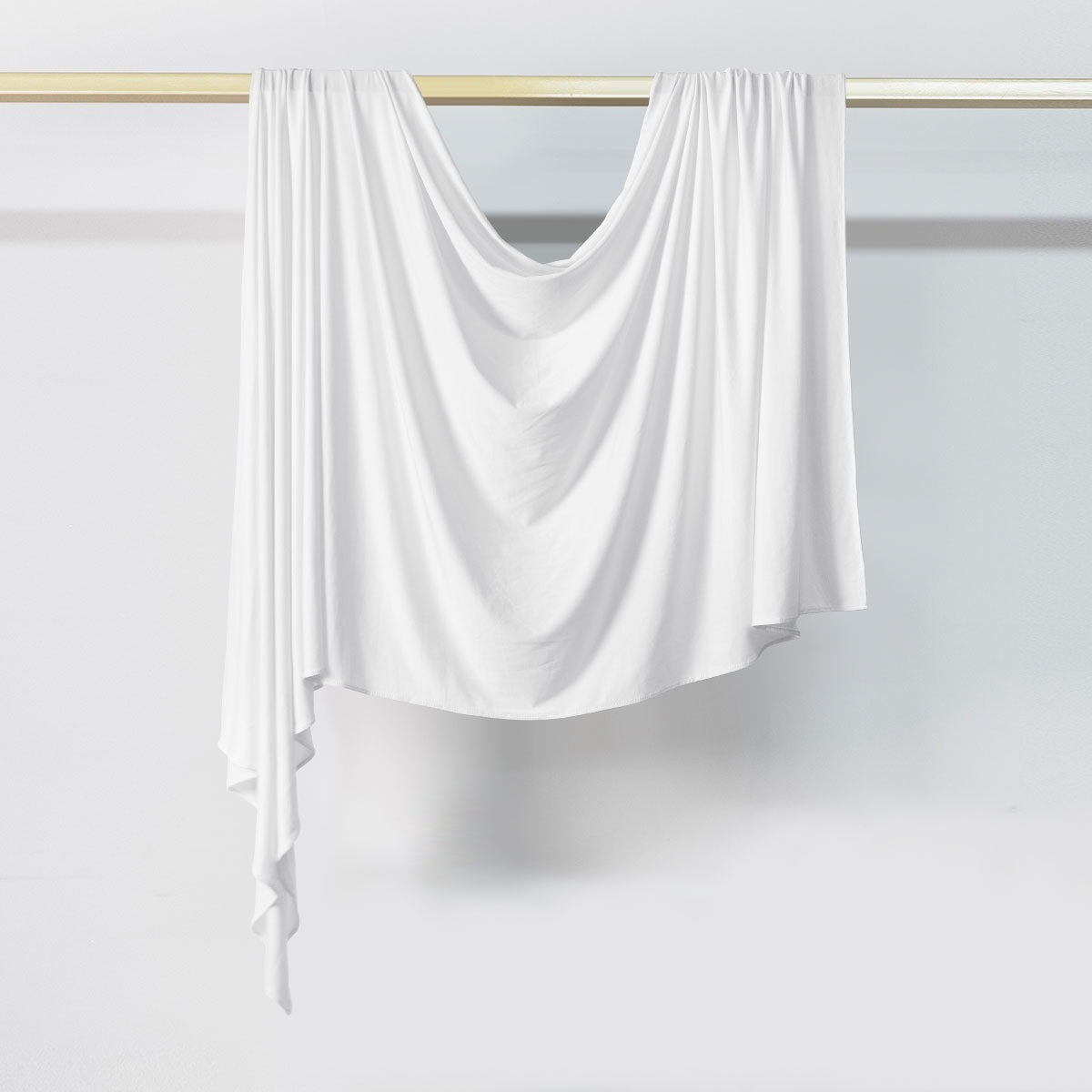 [Solid Color Liquid Jersey] Premium drape scarf Solid Color Breathable Liquid Jersey