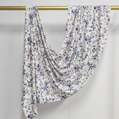 [High Quality Mercerized Cotton Print] Jersey Print Bohemian Watercolor Jersey Print Scarf