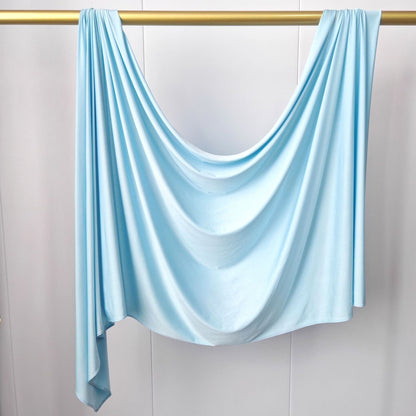 [Solid Color Liquid Jersey] Premium drape scarf Solid Color Breathable Liquid Jersey