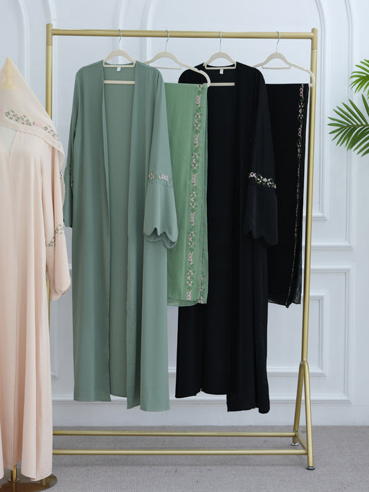 Floral Embroidery Abaya