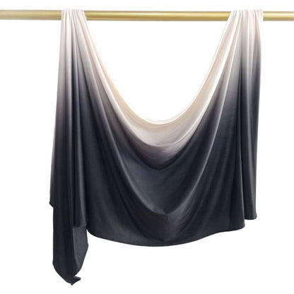 [Liquid jersey gradient] gradient liquid jersey premium Liquid Jersey hand-painted scarf for women