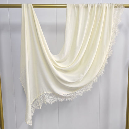 Cross-border explosive Malaysian cotton modal lace silk scarf headscarf skin-friendly, soft and breathable versatile scarf