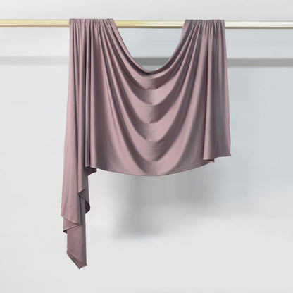 [Solid Color Liquid Jersey] Premium drape scarf Solid Color Breathable Liquid Jersey