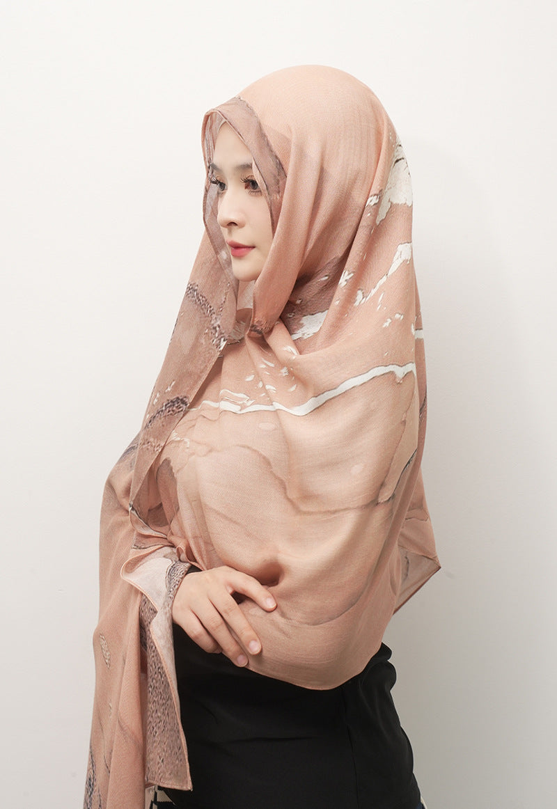 Modal scarf human cotton bandana bandana soft, light and breathable daily fashion autumn bandana