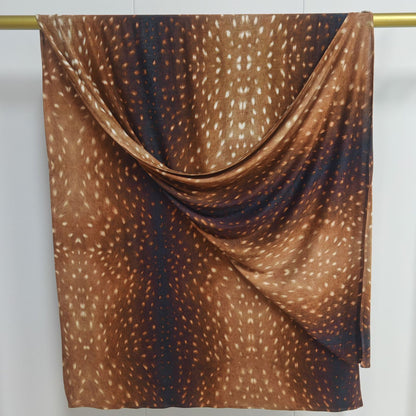 [Mercerized Cotton Double-sided Print] 145g High Quality Mercerized Cotton Boho Style Fashion Watercolor Print Scarf