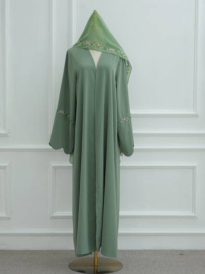 Floral Embroidery Abaya