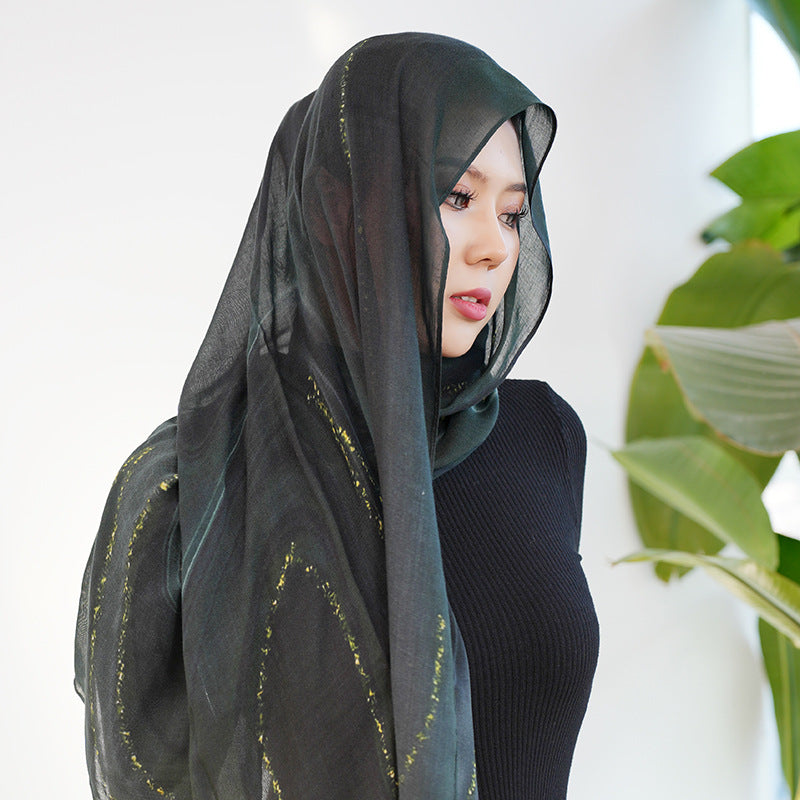 Modal scarf human cotton bandana bandana soft, light and breathable daily fashion autumn bandana