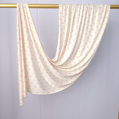 [High Quality Mercerized Cotton Print] Jersey Print Bohemian Watercolor Jersey Print Scarf