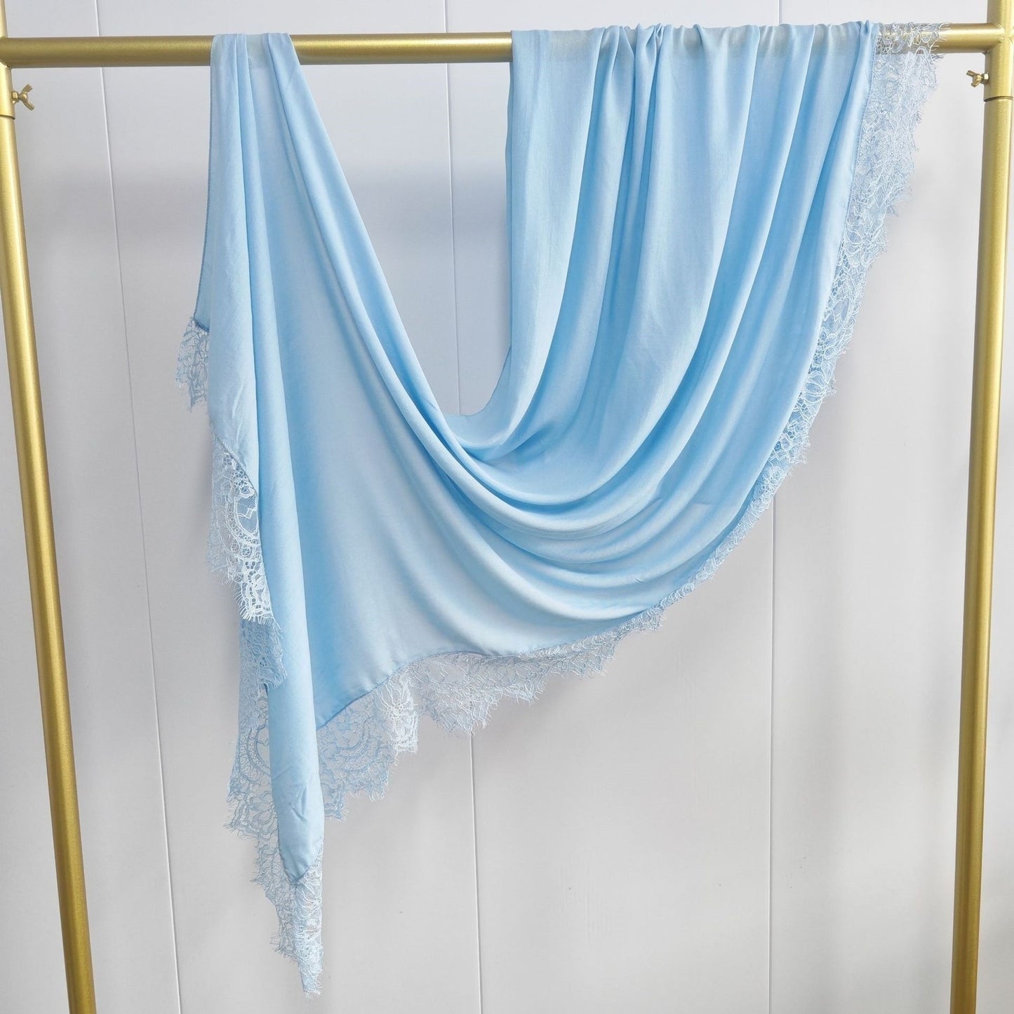 Cross-border explosive Malaysian cotton modal lace silk scarf headscarf skin-friendly, soft and breathable versatile scarf