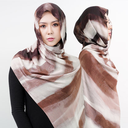 Modal scarf human cotton bandana bandana soft, light and breathable daily fashion autumn bandana