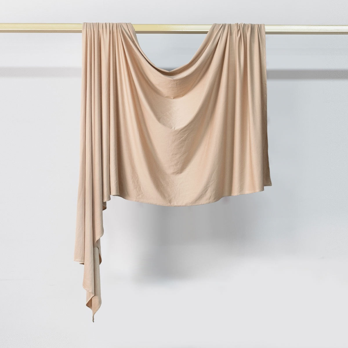 [Solid Color Liquid Jersey] Premium drape scarf Solid Color Breathable Liquid Jersey