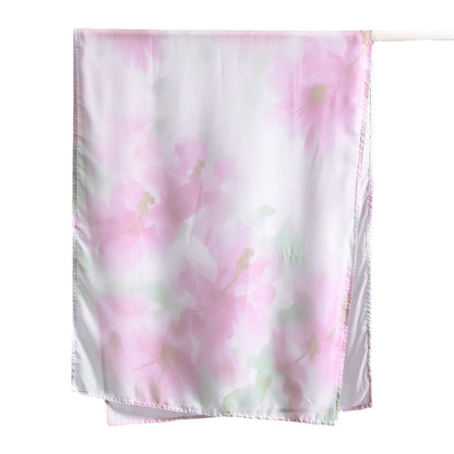 Southeast Asia's best-selling Bali yarn digital print versatile long scarf, fashionable trendy, soft, breathable, shawl headscarf