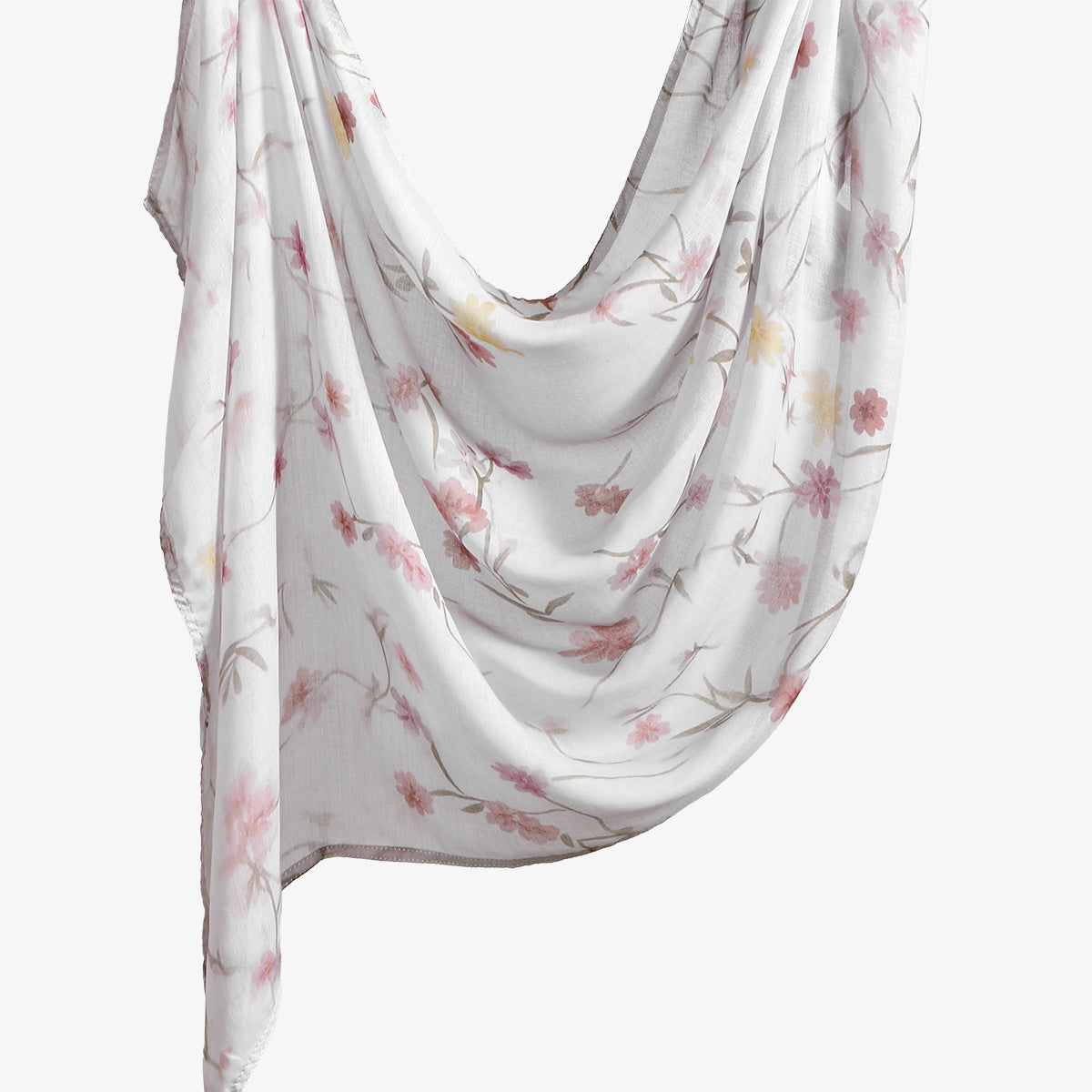 Southeast Asia's best-selling Bali yarn digital print versatile long scarf, fashionable trendy, soft, breathable, shawl headscarf