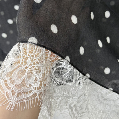 Modal print bohemian fashion lace scarf