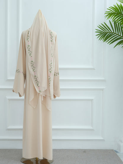 Floral Embroidery Abaya
