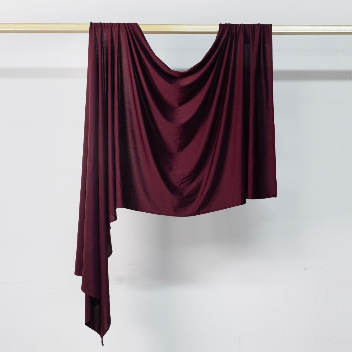 [Solid Color Liquid Jersey] Premium drape scarf Solid Color Breathable Liquid Jersey