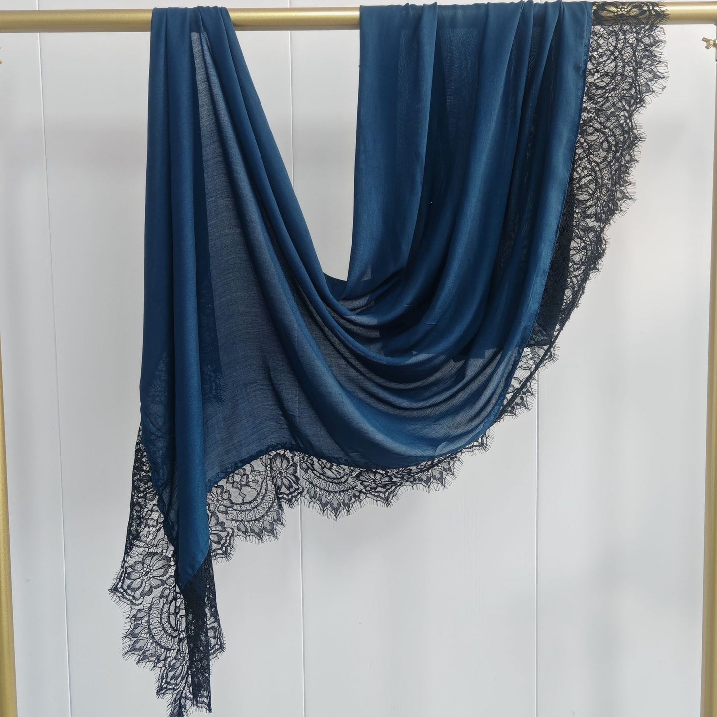 Cross-border explosive Malaysian cotton modal lace silk scarf headscarf skin-friendly, soft and breathable versatile scarf