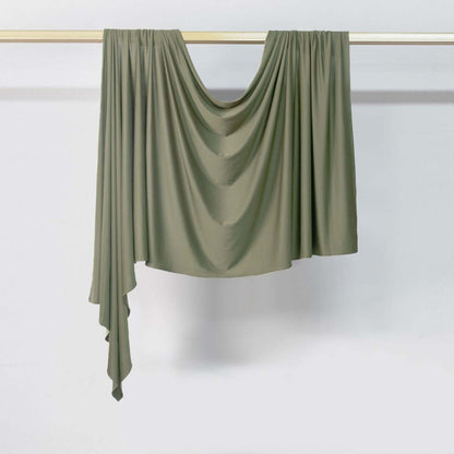 [Solid Color Liquid Jersey] Premium drape scarf Solid Color Breathable Liquid Jersey