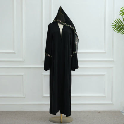 Floral Embroidery Abaya