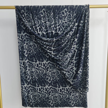 [Double-sided Printed 145g High Quality Mercerized Cotton] Bohemian Fashion Watercolor Marble Printed Scarf