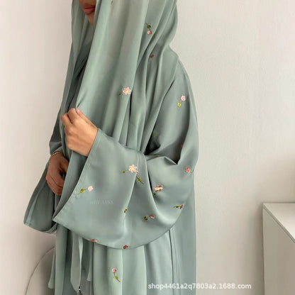 Floral Embroidery Abaya