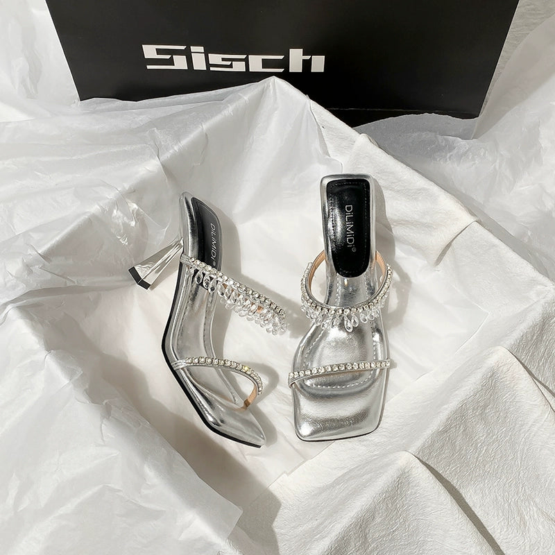 Rhinestone Heels