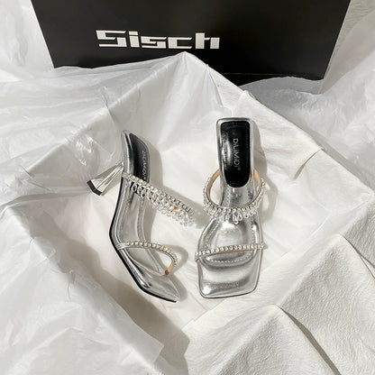 Rhinestone Heels