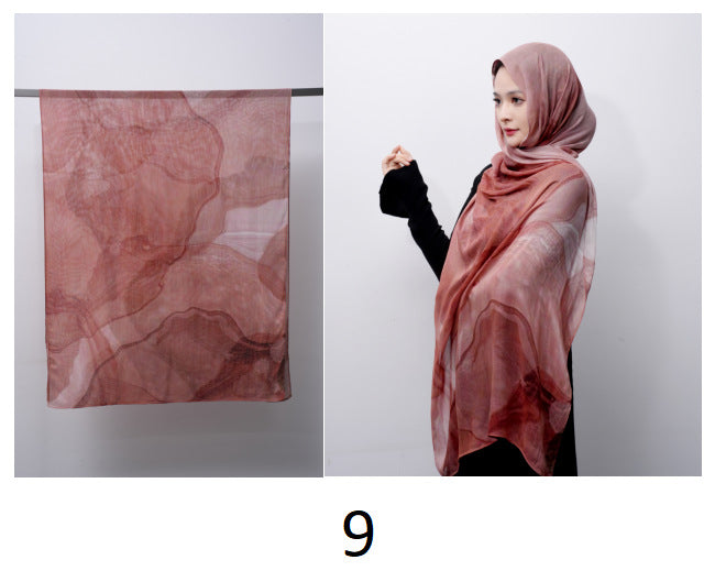 Modal scarf human cotton bandana bandana soft, light and breathable daily fashion autumn bandana
