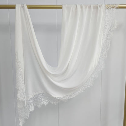Cross-border explosive Malaysian cotton modal lace silk scarf headscarf skin-friendly, soft and breathable versatile scarf