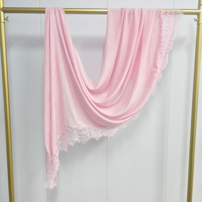 Cross-border explosive Malaysian cotton modal lace silk scarf headscarf skin-friendly, soft and breathable versatile scarf