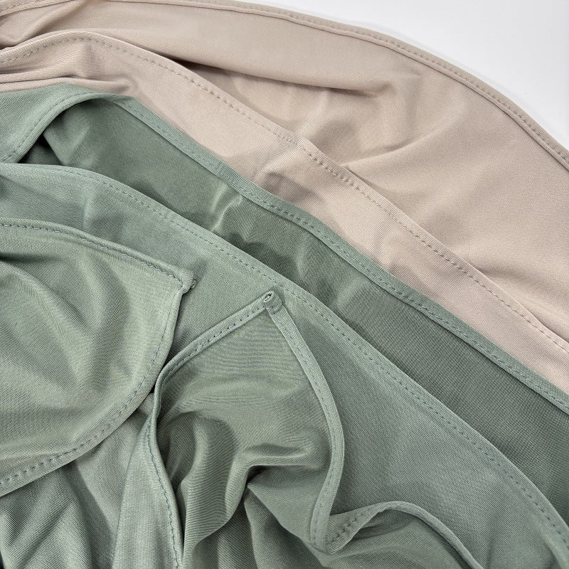 [Solid Color Liquid Jersey] Premium drape scarf Solid Color Breathable Liquid Jersey