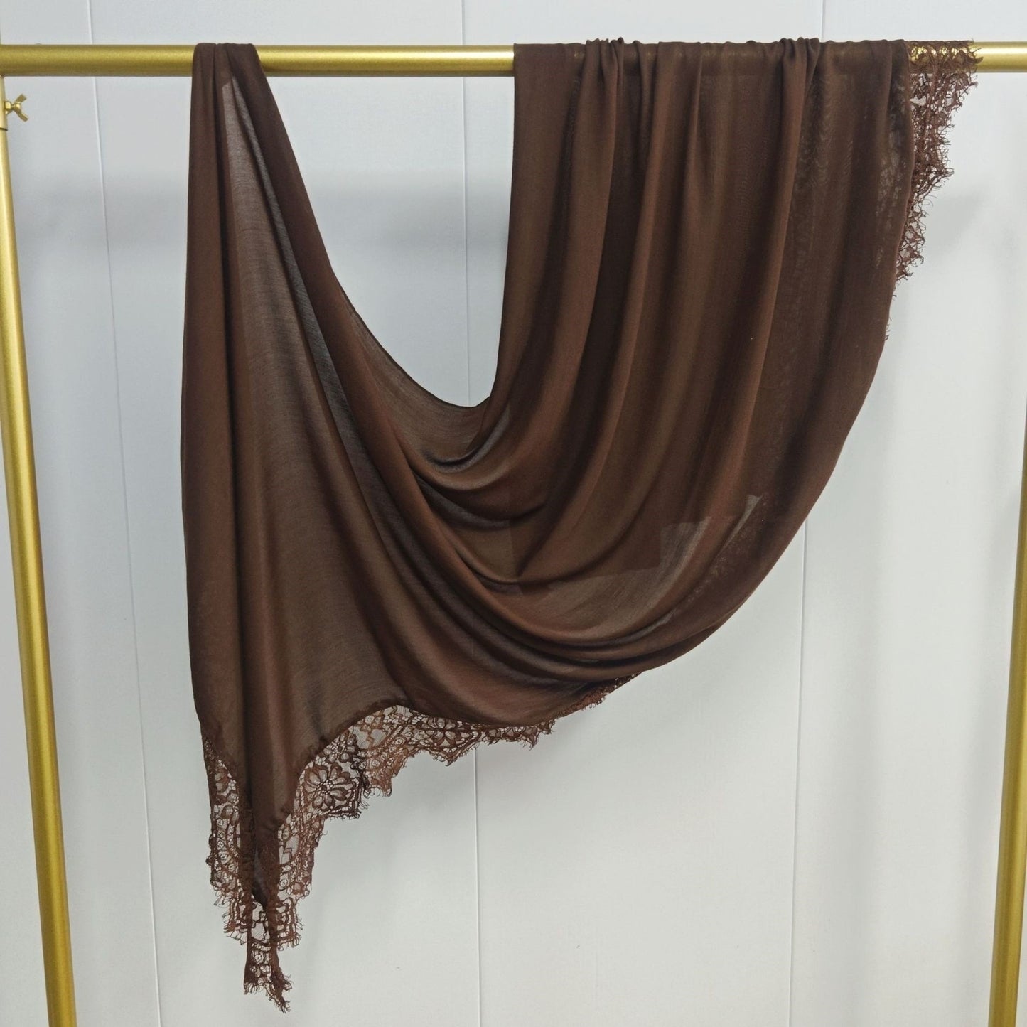 Cross-border explosive Malaysian cotton modal lace silk scarf headscarf skin-friendly, soft and breathable versatile scarf