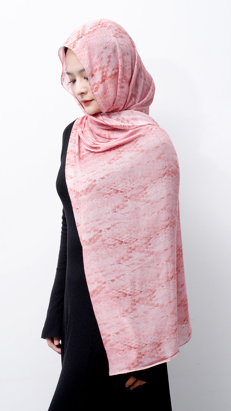 Modal scarf human cotton bandana bandana soft, light and breathable daily fashion autumn bandana