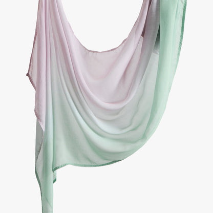 Southeast Asia's best-selling Bali yarn digital print versatile long scarf, fashionable trendy, soft, breathable, shawl headscarf
