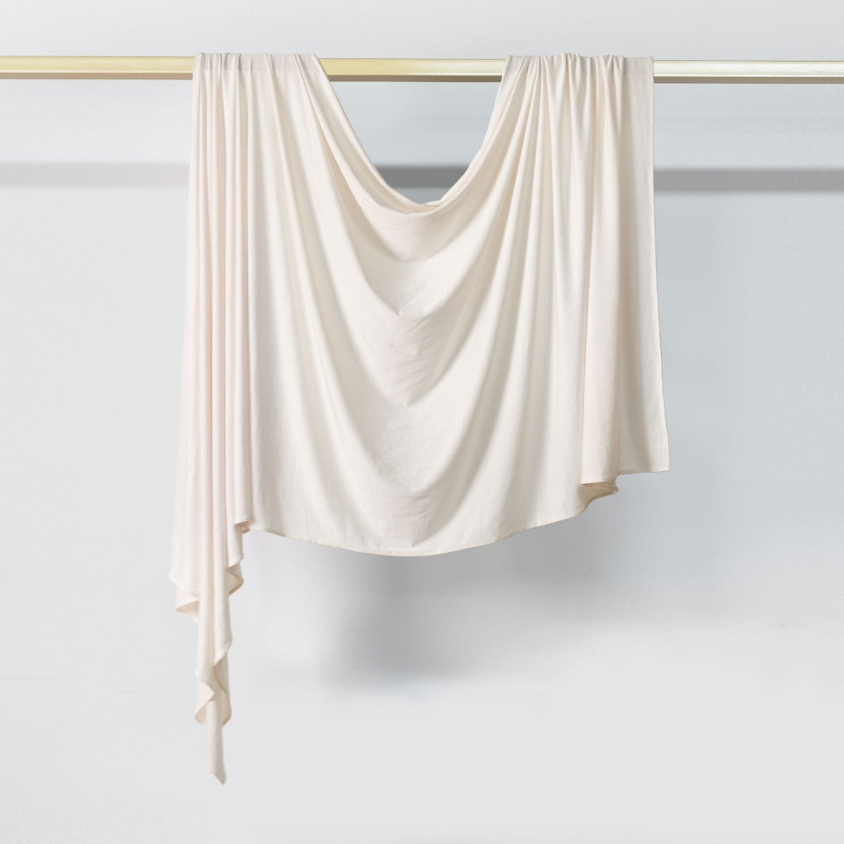 [Solid Color Liquid Jersey] Premium drape scarf Solid Color Breathable Liquid Jersey