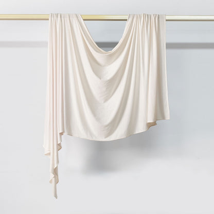 [Solid Color Liquid Jersey] Premium drape scarf Solid Color Breathable Liquid Jersey
