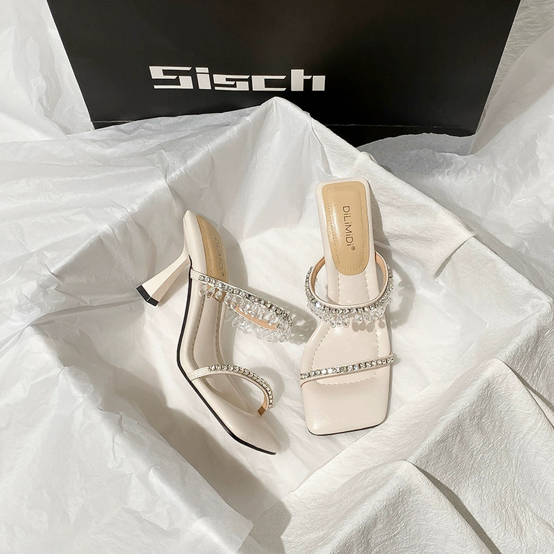 Rhinestone Heels