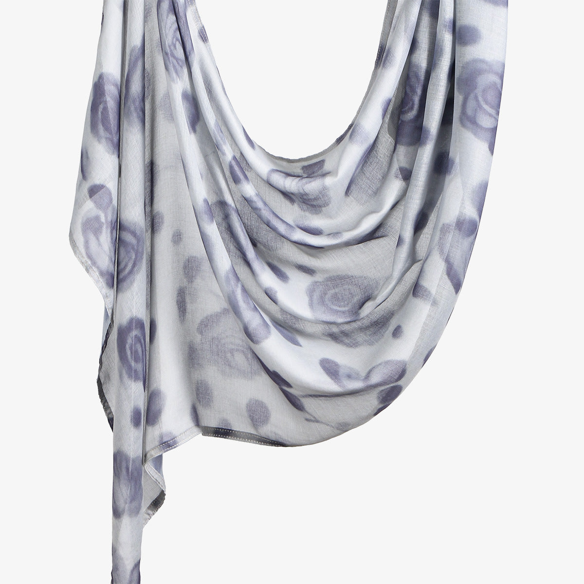 Southeast Asia's best-selling Bali yarn digital print versatile long scarf, fashionable trendy, soft, breathable, shawl headscarf