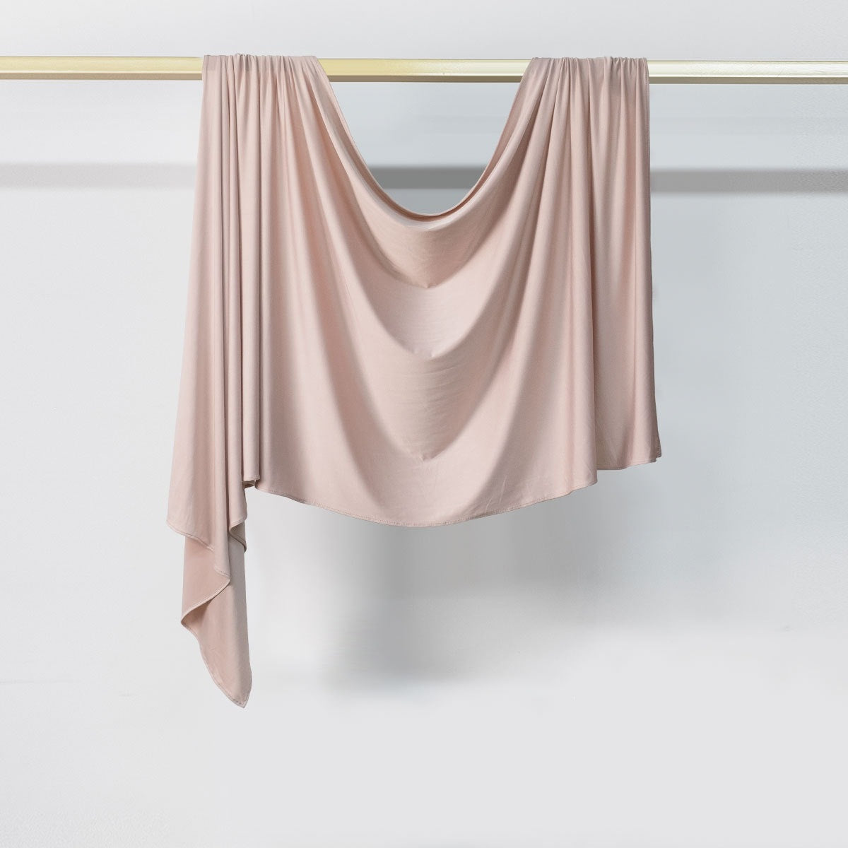 [Solid Color Liquid Jersey] Premium drape scarf Solid Color Breathable Liquid Jersey