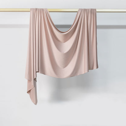 [Solid Color Liquid Jersey] Premium drape scarf Solid Color Breathable Liquid Jersey