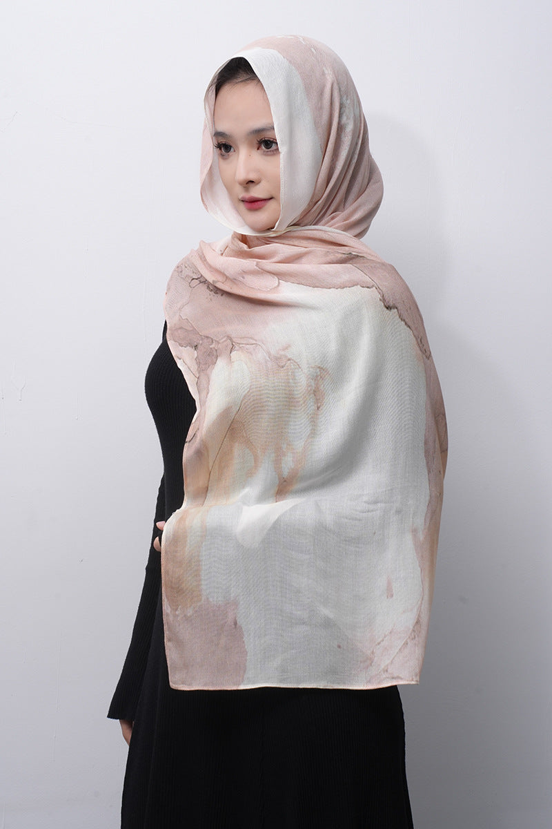 Modal scarf human cotton bandana bandana soft, light and breathable daily fashion autumn bandana
